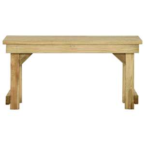 vidaXL Garden Bench 90 cm Solid Pinewood