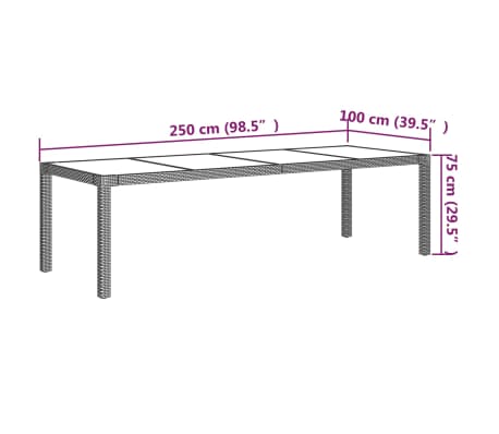 vidaXL Outdoor Dining Set