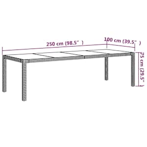 vidaXL Outdoor Dining Set