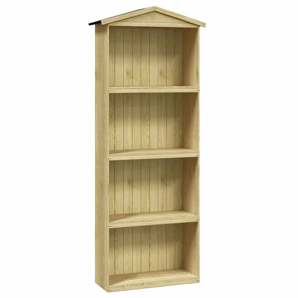 vidaXL Záhradná kôlňa na náradie 87x33x222 cm impregnovaná borovica