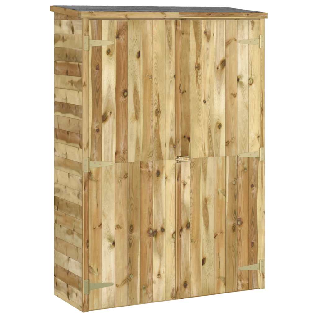 vidaXL Záhradná kôlňa na náradie 123x45x171 cm impregnovaná borovica