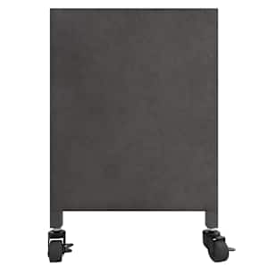 TV skříňka stříbrná 110 x 30 x 40 cm železo - obrázek 4
