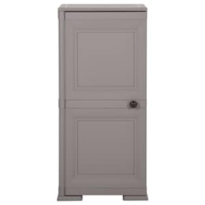 vidaXL Plastik Dolap Gri 40x43x85,5 cm Ahşap Tasarım