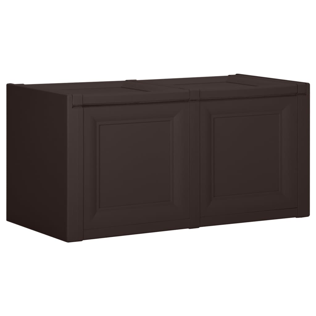 vidaXL Box na podušky hnědý 86 x 40 x 42 cm 85 l