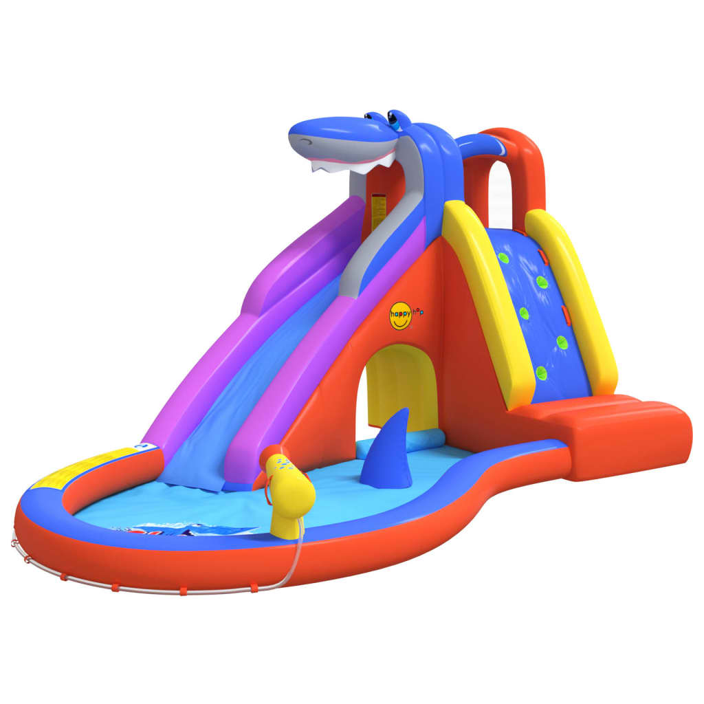 

Happy Hop Glijbaan met plonsbad opblaasbaar 450x320x240 cm PVC