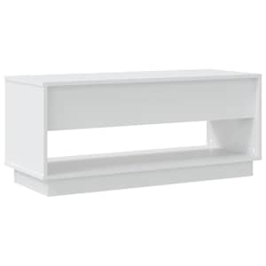 TV skříňka bílá 102 x 41 x 44 cm kompozitní dřevo - obrázek 7