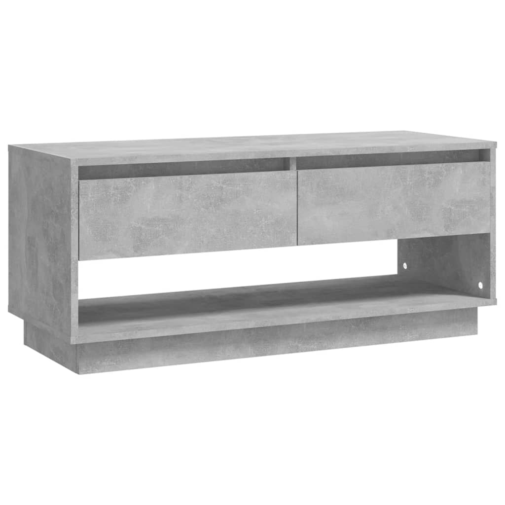 Thumbnail - vidaXL TV-Schrank Betongrau 102x41x44 cm Holzwerkstoff