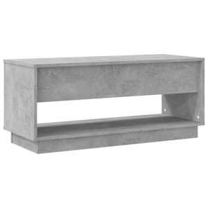TV skříňka betonově šedá 102 x 41 x 44 cm kompozitní dřevo - obrázek 7