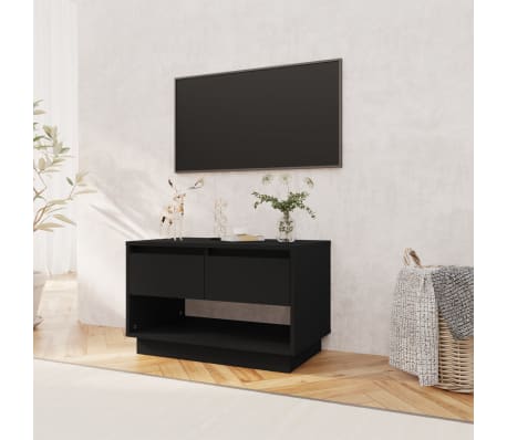 vidaXL TV skříňka černá 70 x 41 x 44 cm kompozitní dřevo