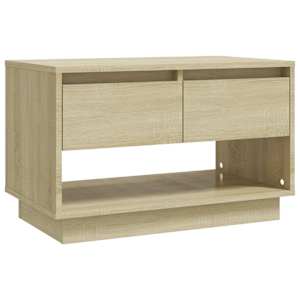 TV skříňka dub sonoma 70 x 41 x 44 cm kompozitní dřevo - obrázek 2