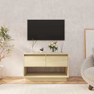 TV skříňka dub sonoma 70 x 41 x 44 cm kompozitní dřevo - obrázek 1