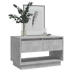 TV skříňka betonově šedá 70 x 41 x 44 cm kompozitní dřevo - obrázek 4