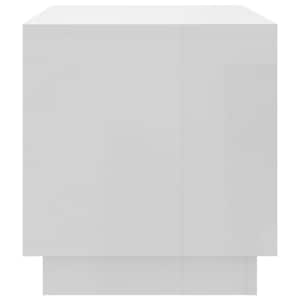 TV skříňka bílá s vysokým leskem 70x41x44 cm kompozitní dřevo - obrázek 7