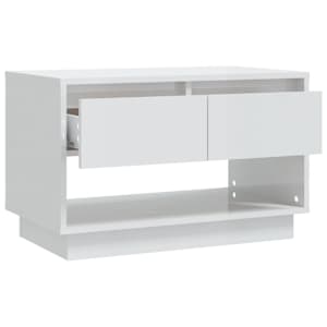 TV skříňka bílá s vysokým leskem 70x41x44 cm kompozitní dřevo - obrázek 8