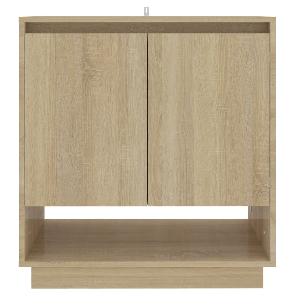 

vidaXL Dressoir 70x41x75 cm spaanplaat sonoma eikenkleurig