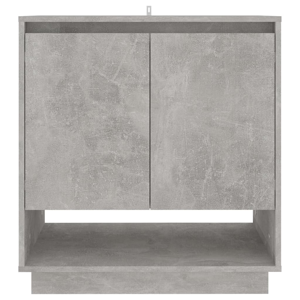 vidaXL Dressoir 70x41x75 cm spaanplaat betongrijs