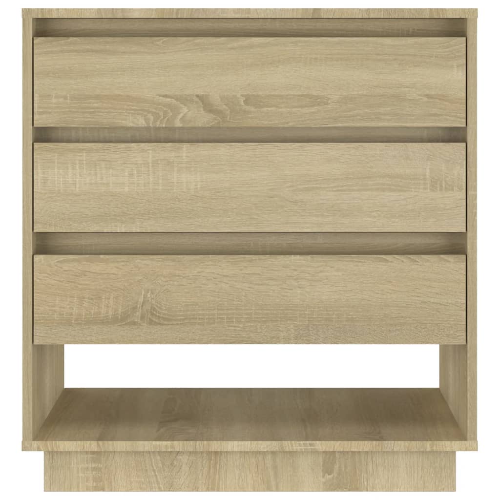 

vidaXL Dressoir 70x41x75 cm spaanplaat sonoma eikenkleurig