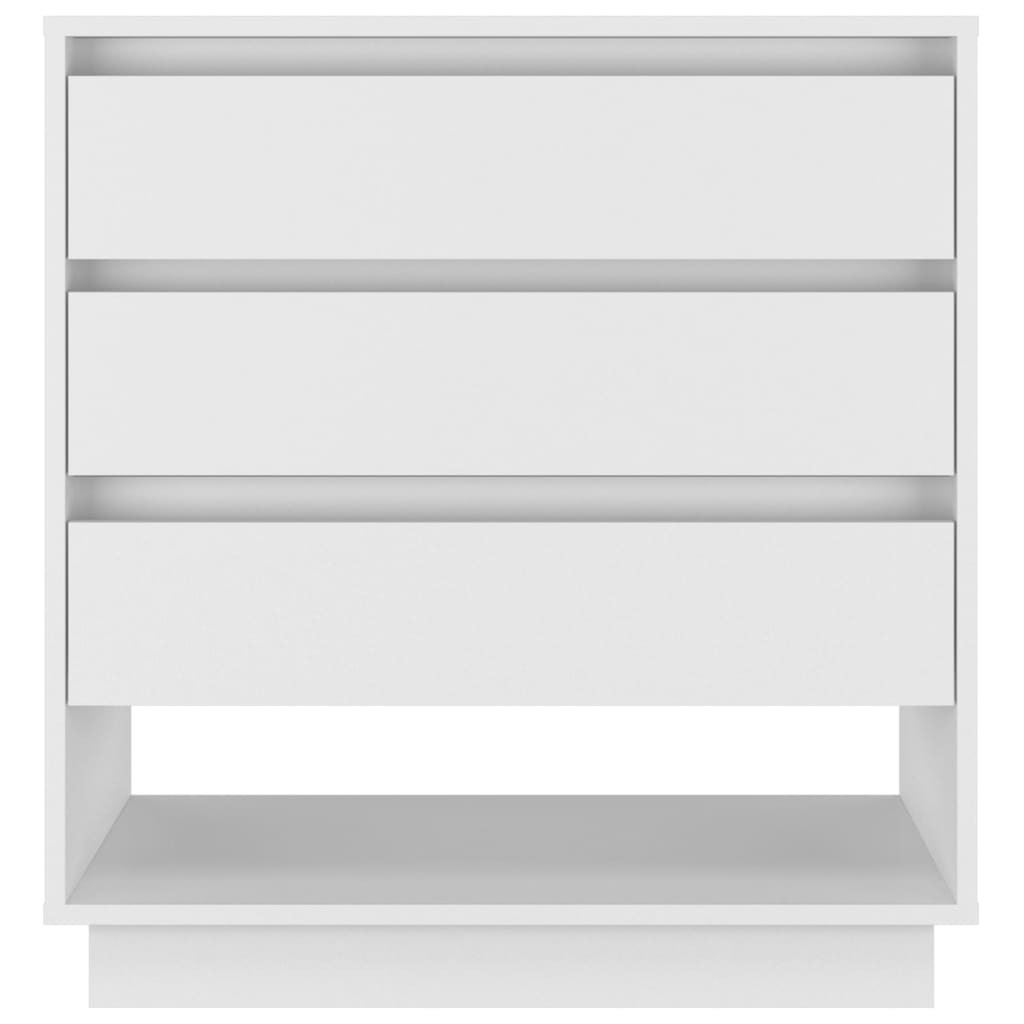 Sideboard Hochglanz-Weiß 70x41x75 cm Holzwerkstoff-3