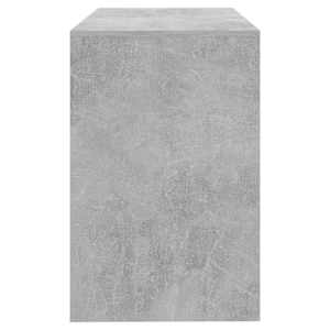 Psací stůl betonově šedý 101 x 50 x 76,5 cm kompozitní dřevo - obrázek 6