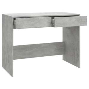 Psací stůl betonově šedý 101 x 50 x 76,5 cm kompozitní dřevo - obrázek 7