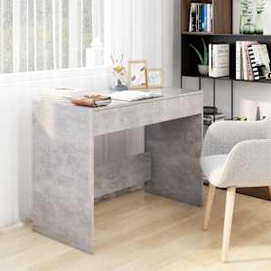 Psací stůl betonově šedý 101 x 50 x 76,5 cm kompozitní dřevo - obrázek 1
