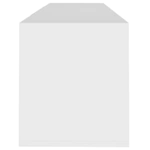 TV skříňka bílá 120 x 30 x 40,5 cm kompozitní dřevo - obrázek 7