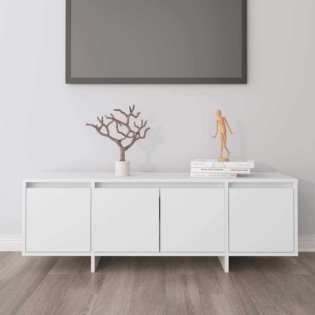 vidaXL Szafka pod TV, bia�a, 120x30x40,5 cm, materia� drewnopochodny