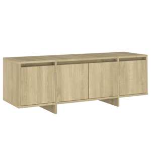 vidaXL telerikapp, Sonoma tamm, 120x30x40,5 cm, tehispuit