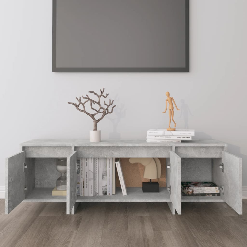

vidaXL Tv-meubel 120x30x40,5 cm spaanplaat betongrijs