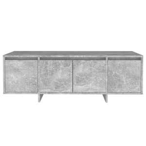 TV skříňka betonově šedá 120 x 30 x 40,5 cm kompozitní dřevo - obrázek 5