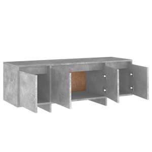 TV skříňka betonově šedá 120 x 30 x 40,5 cm kompozitní dřevo - obrázek 7