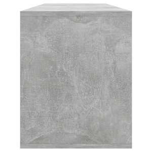 TV stolek betonově šedý 130 x 35 x 50 cm dřevotříska - obrázek 7