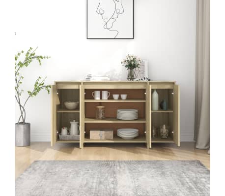 vidaXL &Nu;&tau;&omicron;&upsilon;&lambda;ά&pi;&iota; Sonoma &Delta;&rho;&upsilon;&sigmaf; 135x41x75 &epsilon;&kappa;. &Epsilon;&pi;&epsilon;&xi;&epsilon;&rho;&gamma;&alpha;&sigma;&mu;έ&nu;&omicron; &Xi;ύ&lambda;&omicron;