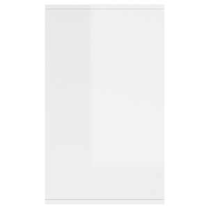 Příborník bílý s vysokým leskem 135x41x75 cm kompozitní dřevo - obrázek 6