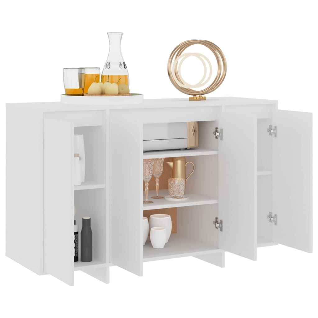 Thumbnail - vidaXL Sideboard Weiß 120x41x75 cm Holzwerkstoff