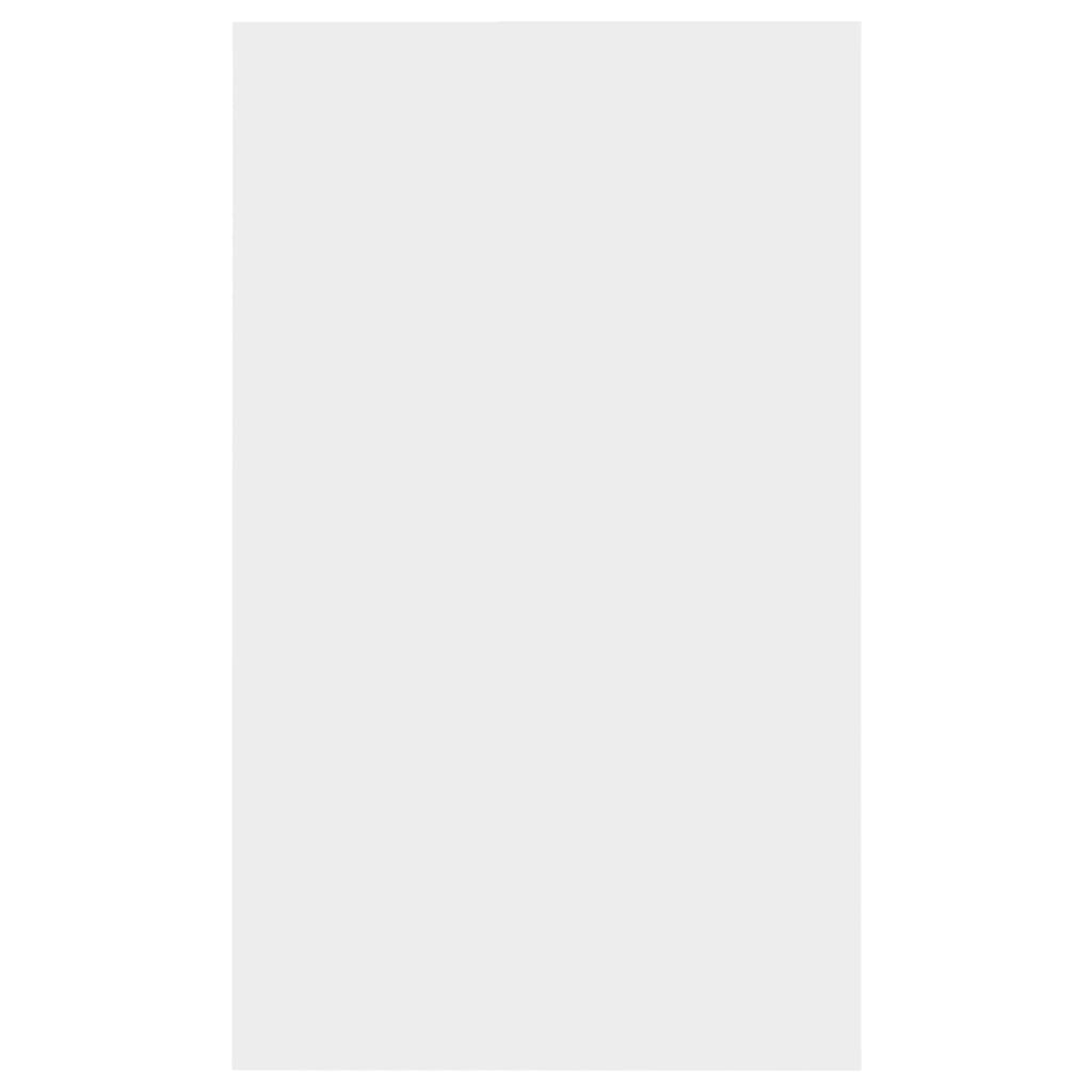 fehér forgácslap tálalószekrény 3 fiókkal 120 x 41 x 75 cm