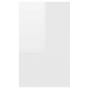 Příborník se 3 zásuvkami bílý vysoký lesk 120x41x75 cm kompozit - obrázek 6