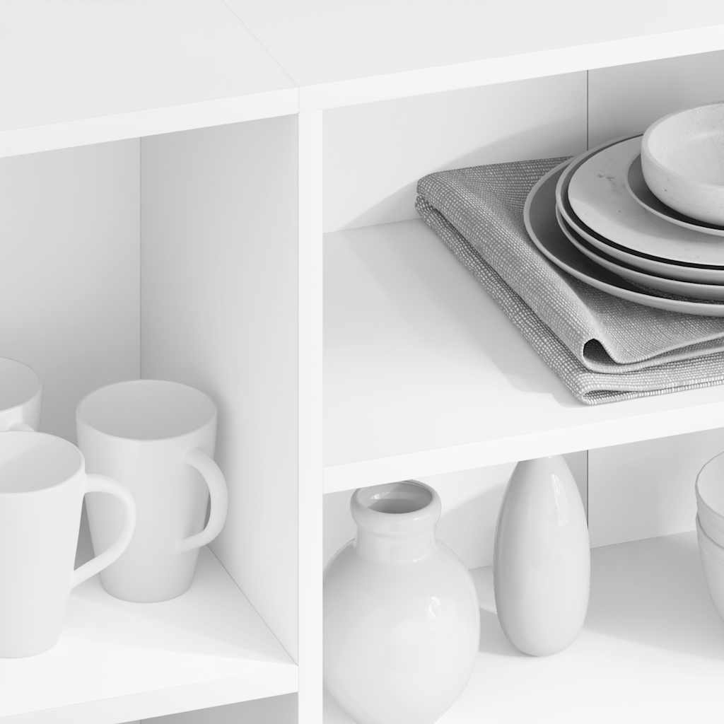 Thumbnail - vidaXL Sideboard Weiß 120x30x75 cm Holzwerkstoff