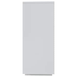 Příborník bílý s vysokým leskem 120x30x75 cm kompozitní dřevo - obrázek 6