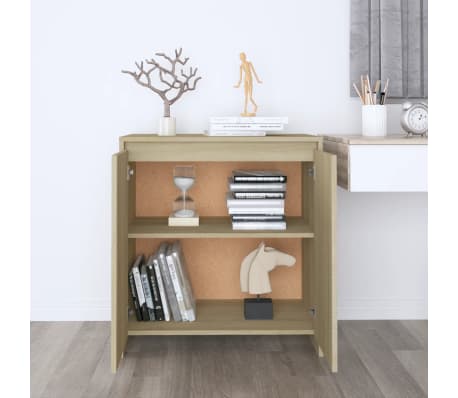 vidaXL Μπουφές Sonoma Δρυς 70x41x75 εκ. από Επεξεργασμένο Ξύλο
