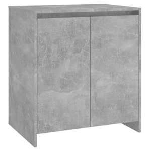 Příborník betonově šedý 70x41x75 cm kompozitní dřevo - obrázek 2