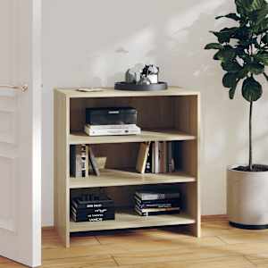 Komoda sonoma hrast 70x40,5x75 cm iverna plošča