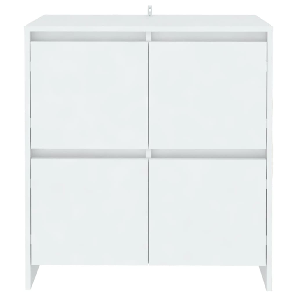 

vidaXL Dressoir 70x41x75 cm spaanplaat wit