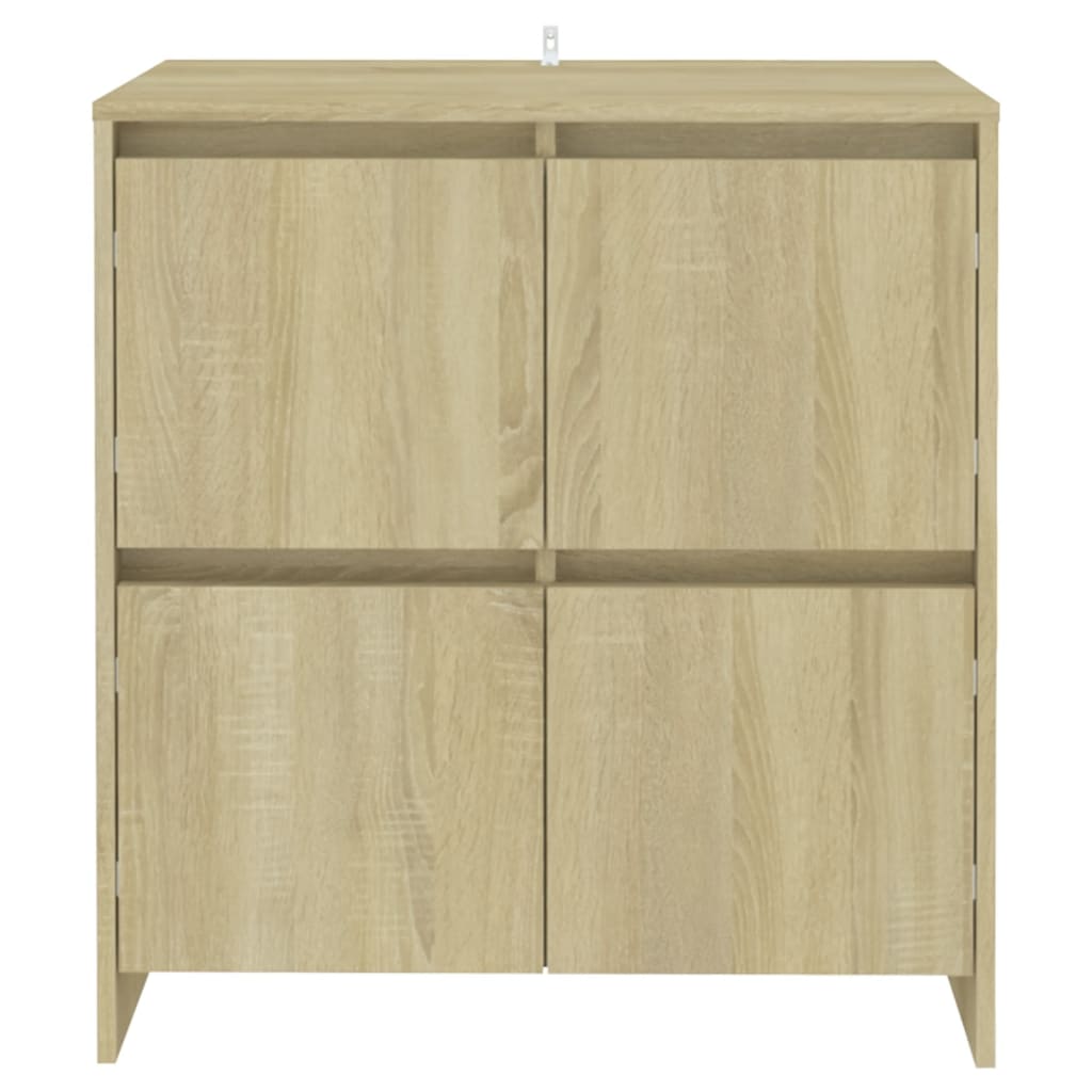

vidaXL Dressoir 70x41x75 cm spaanplaat sonoma eikenkleurig