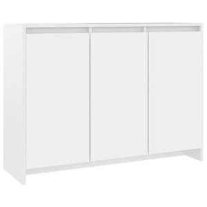 Příborník bílý 102 x 33 x 75 cm kompozitní dřevo - obrázek 2