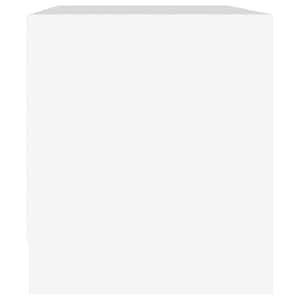 TV skříňka bílá 90 x 35 x 40 cm dřevotříska - obrázek 6