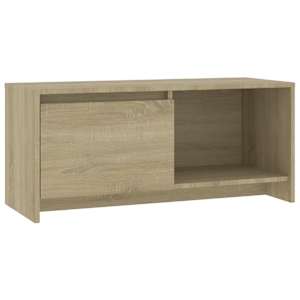 TV skříňka dub sonoma 90 x 35 x 40 cm kompozitní dřevo - obrázek 2