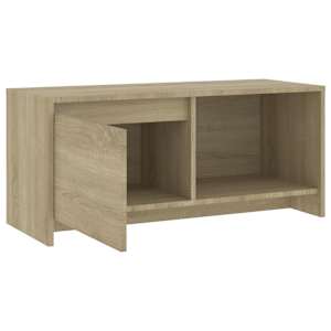 TV skříňka dub sonoma 90 x 35 x 40 cm kompozitní dřevo - obrázek 7