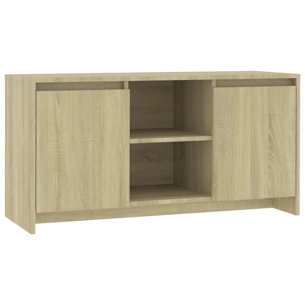 vidaXL TV skříňka dub sonoma 102 x 37,5 x 52,5 cm kompozitní dřevo
