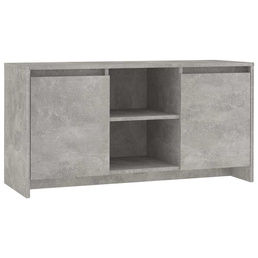 vidaXL TV skříňka betonově šedá 102 x 37,5 x 52,5 cm kompozitní dřevo